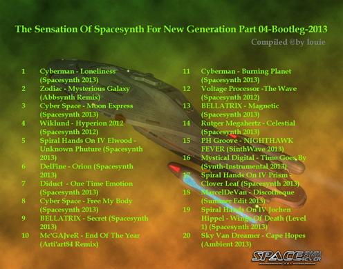 VA - The Sensation Of Spacesynth For New Generation Part 4 