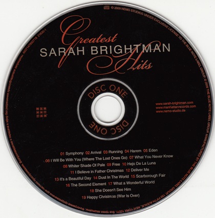 Sarah Brightman - Greatest Hits 