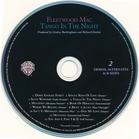 Fleetwood Mac - Tango In The Night 